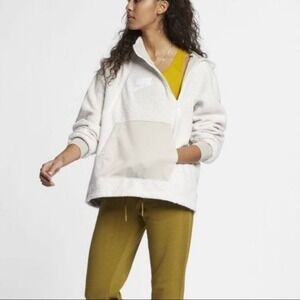 Nike Sherpa Pull‎ Over Sweatshirt